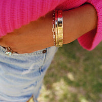 Silver Tiny Trace Chain Bracelet