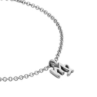 Silver Virgo Mini Horoscope Chain Bracelet