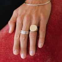 Silver Stack Ring