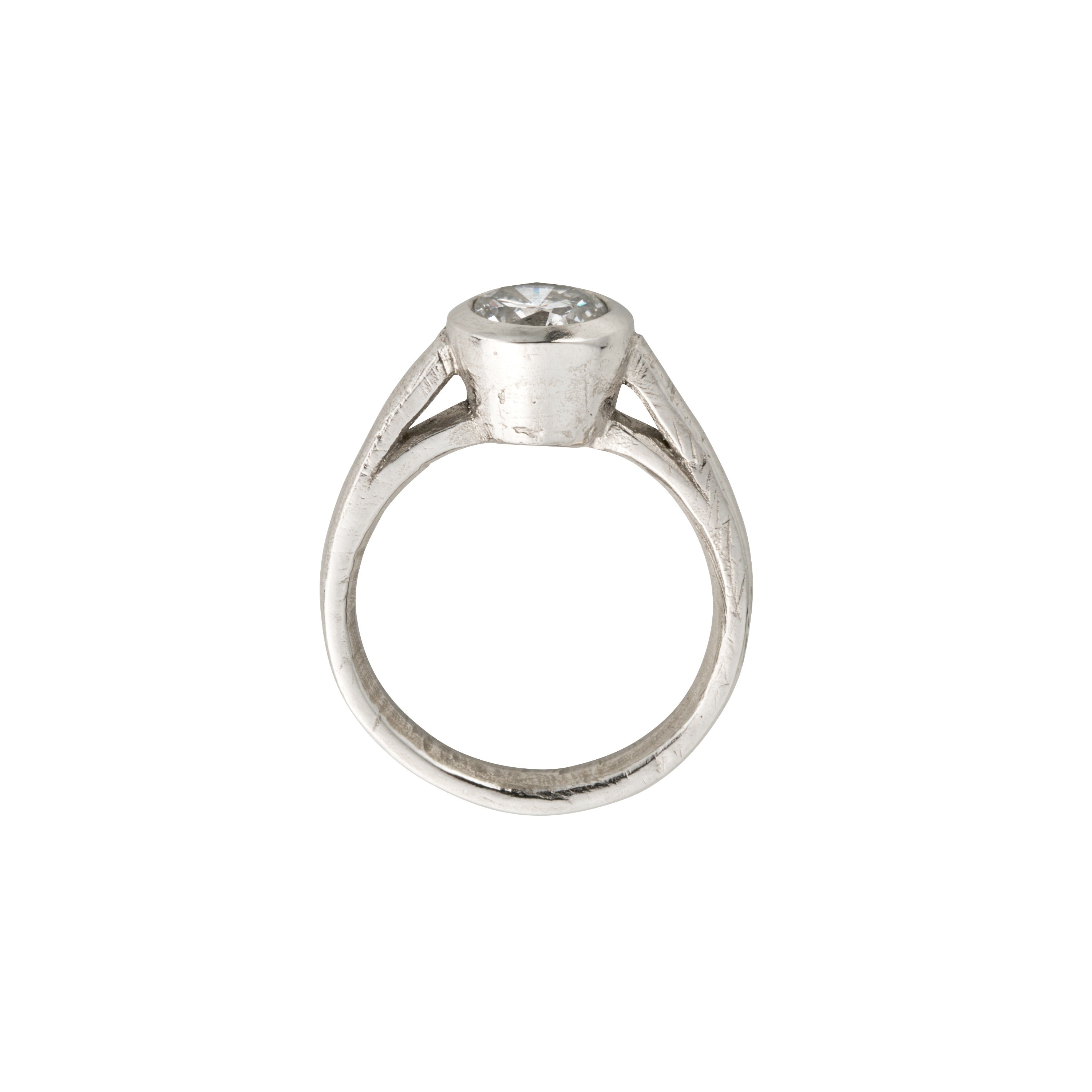 EVA Platinum Diamond Ring