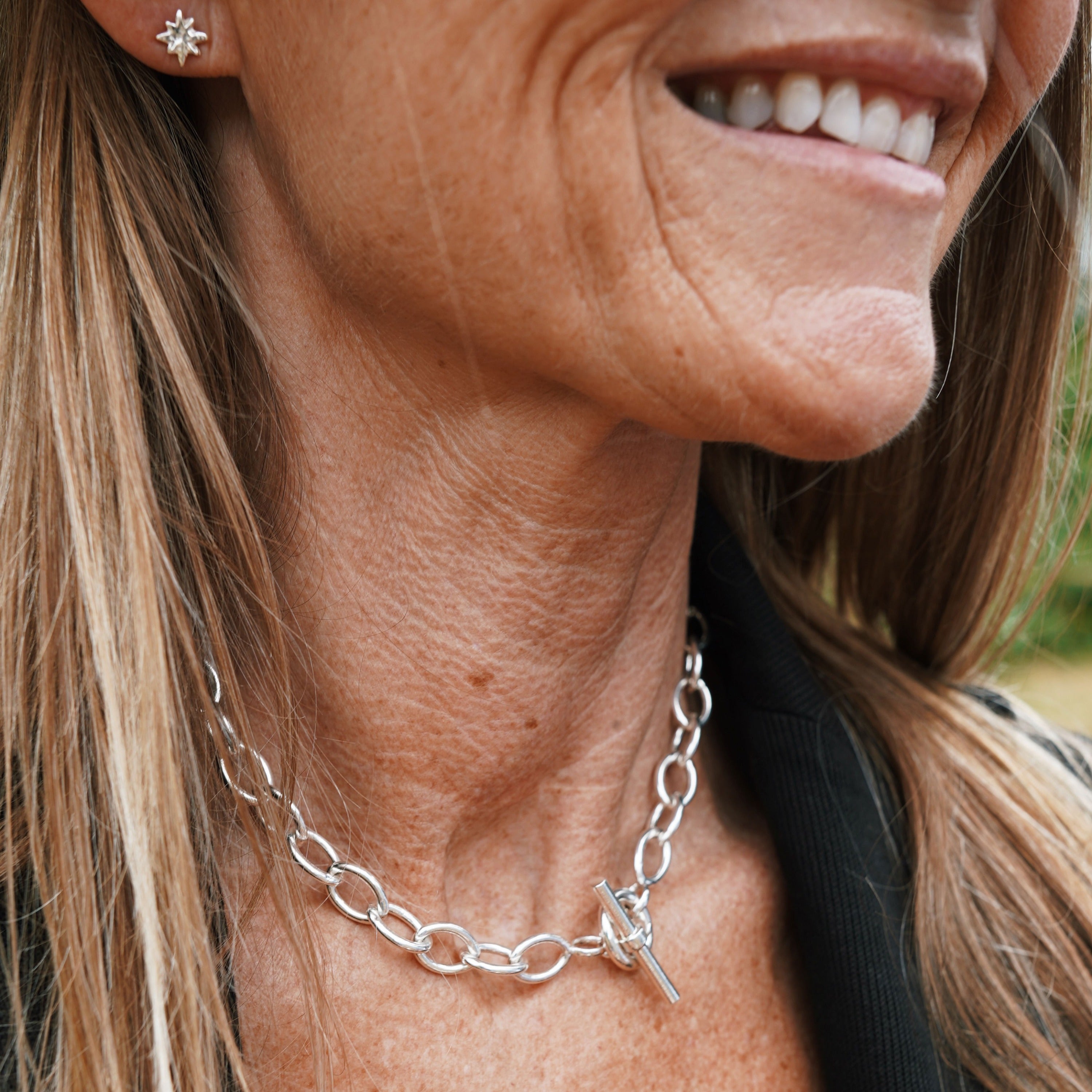 Silver Sylt Chain Necklace