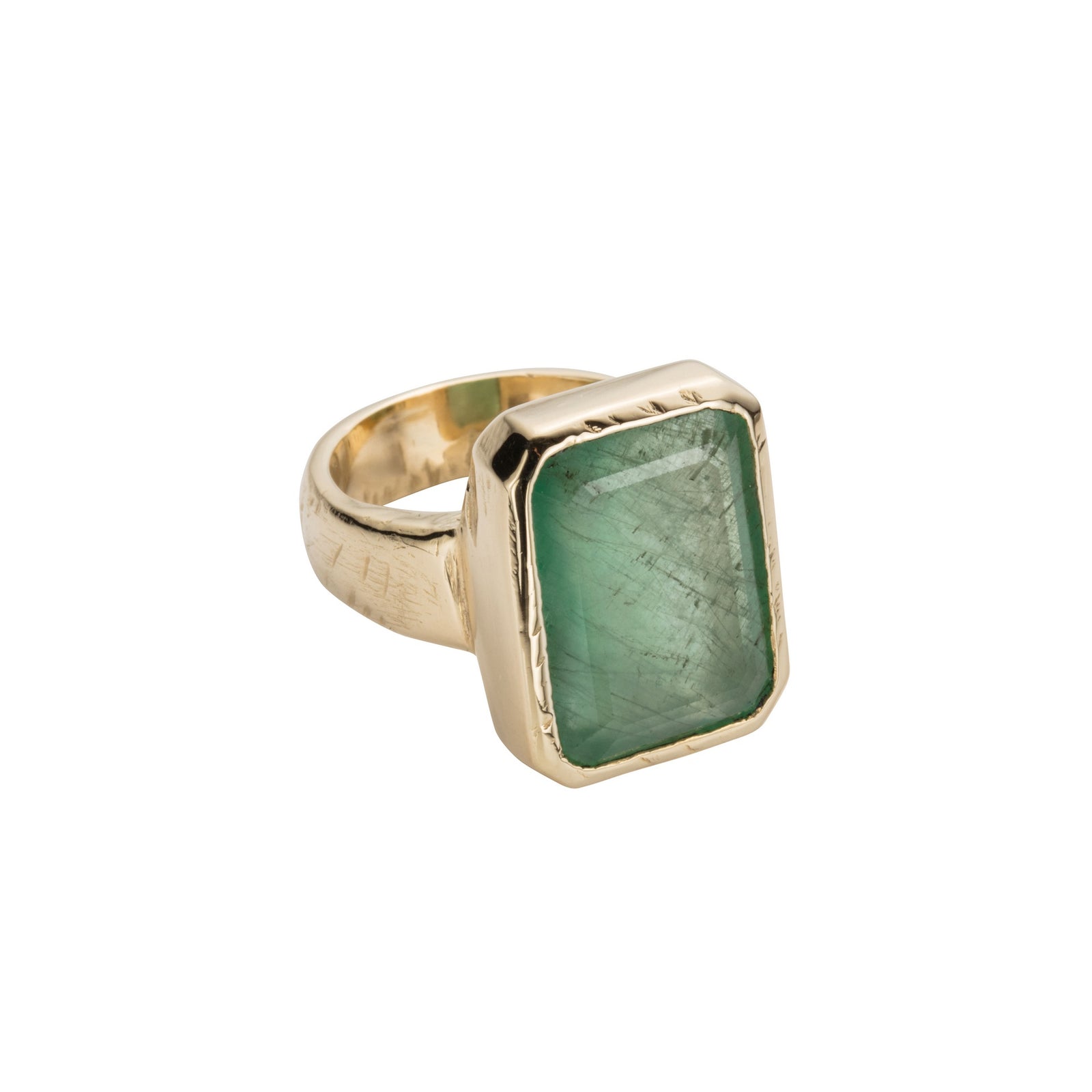 PHYSIS Emerald Gold Ring