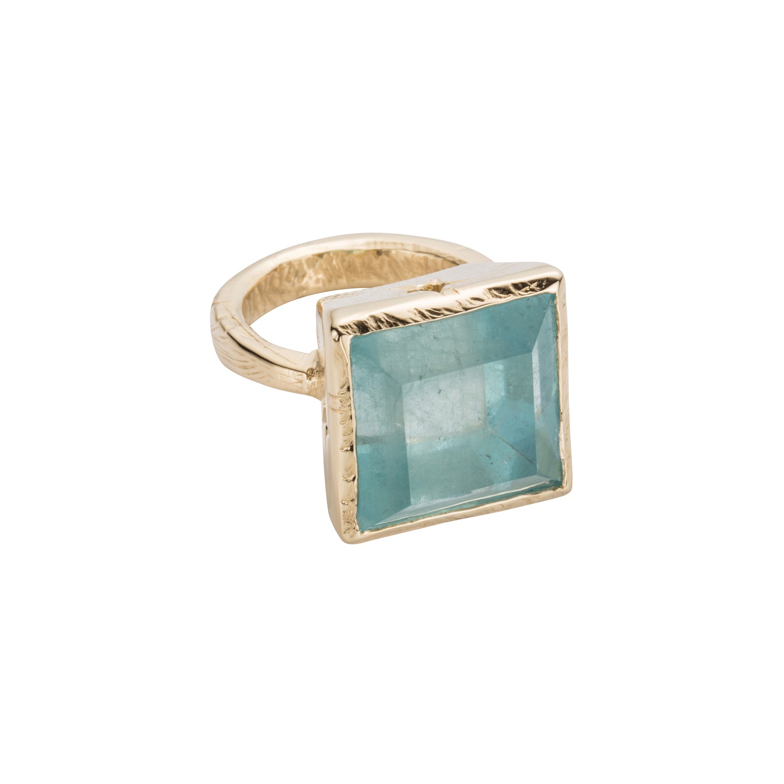 THETIS Aquamarine Gold Ring
