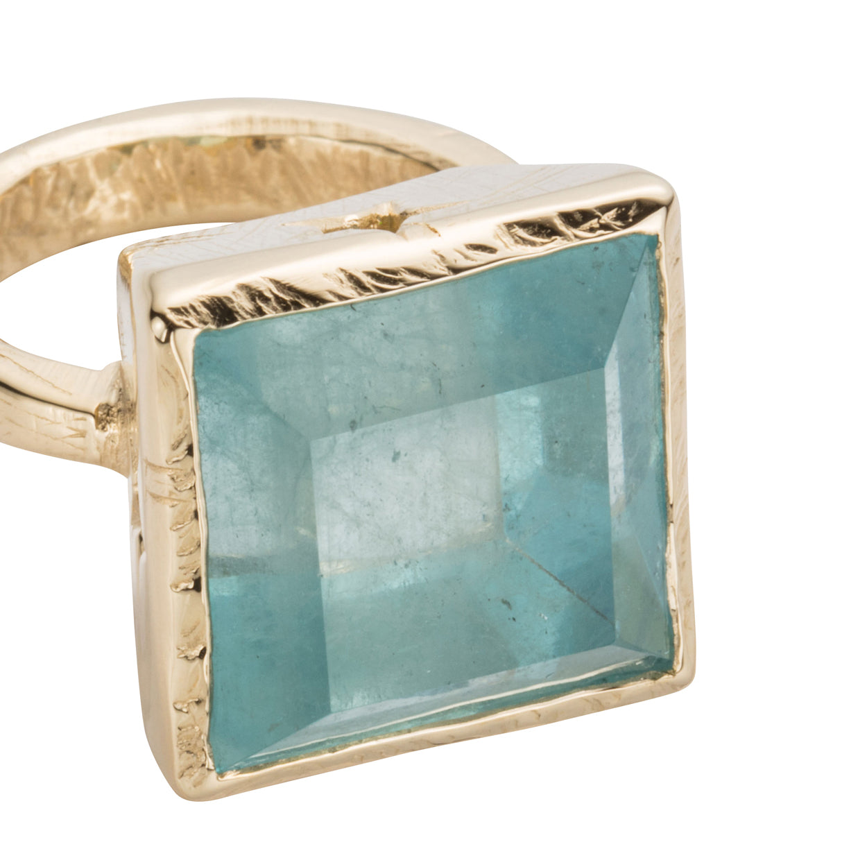 THETIS Aquamarine Gold Ring