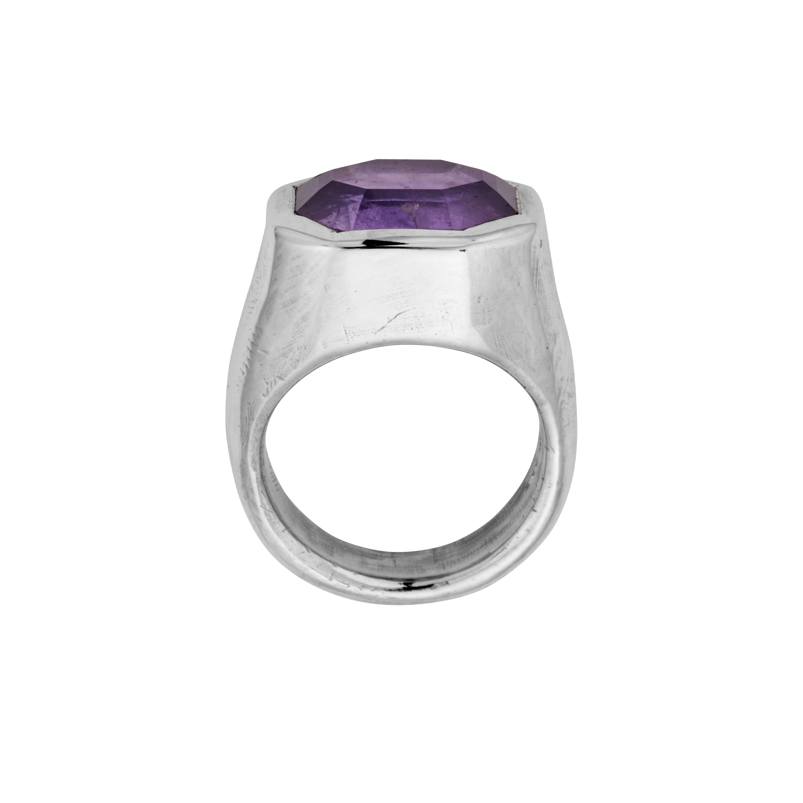 VIOLA Silver Amethyst Ring