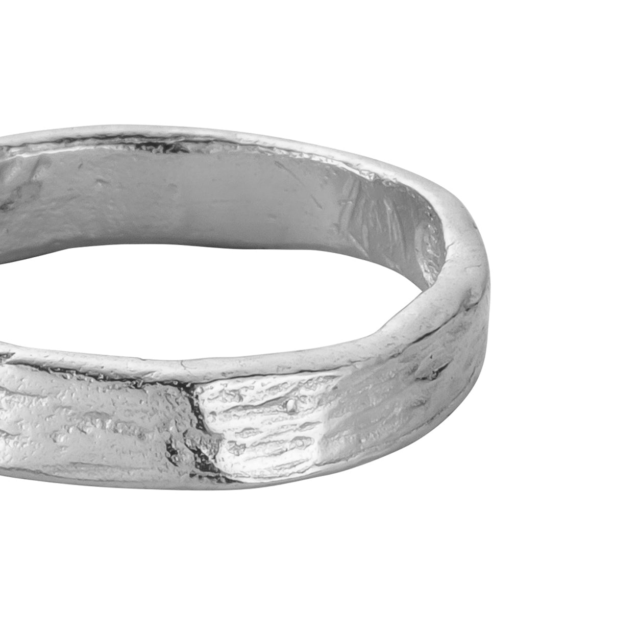 Ladies' White Gold Midi Posey Ring