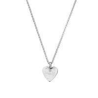 White Gold Medium You Are Loved Necklace